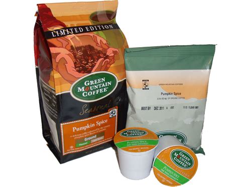 Autumn Seasonal Coffee: Green Mountain Pumpkin Spice - Coffee ...