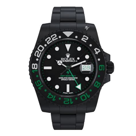 Rolex Joker Limited Edition Black Venom Dlc Pvd Black Venom