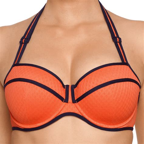 PrimaDonna Swim Joy Vorgeformtes Balconette Bikini Oberteil Tiger