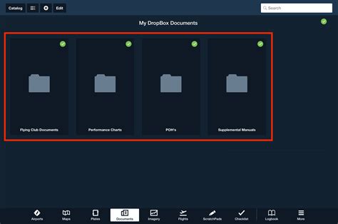Can subfolders be created in the Document Sync folder? – ForeFlight Support
