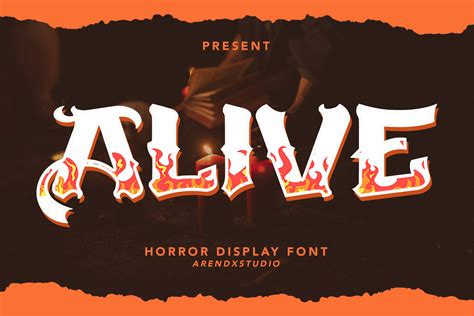 Alive Font By Arendxstudio · Creative Fabrica