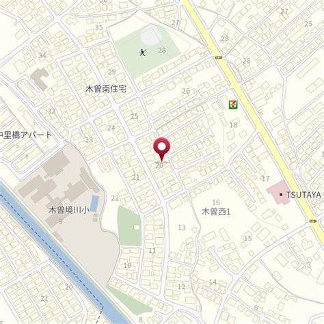 東京都町田市木曽西1－20－19 の地図 Mapfan