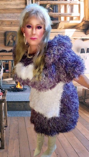 Crossdressers Bdsm Fur Coat Attractive Blanket Wool Clothing