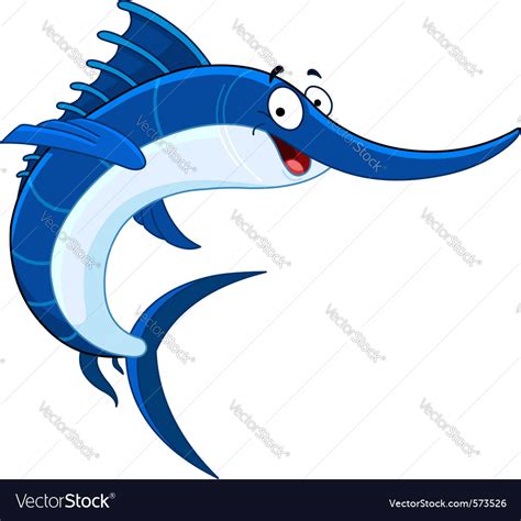 Swordfish Royalty Free Vector Image Vectorstock