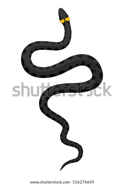 Grass Snake Vector Natrix Stock Vector Royalty Free 556276669