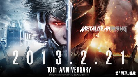 Metal Gear Rising Revengeance Th Anniversary Celebration Sees New