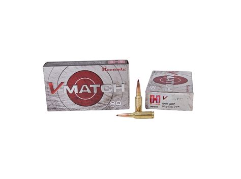 Hornady 6mm Arc Eld Vt 80 Grain 20 Rounds