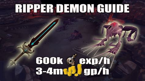 Runescape 3 Ripper Demon Slayer Guide 2017 Upgraded Darklight