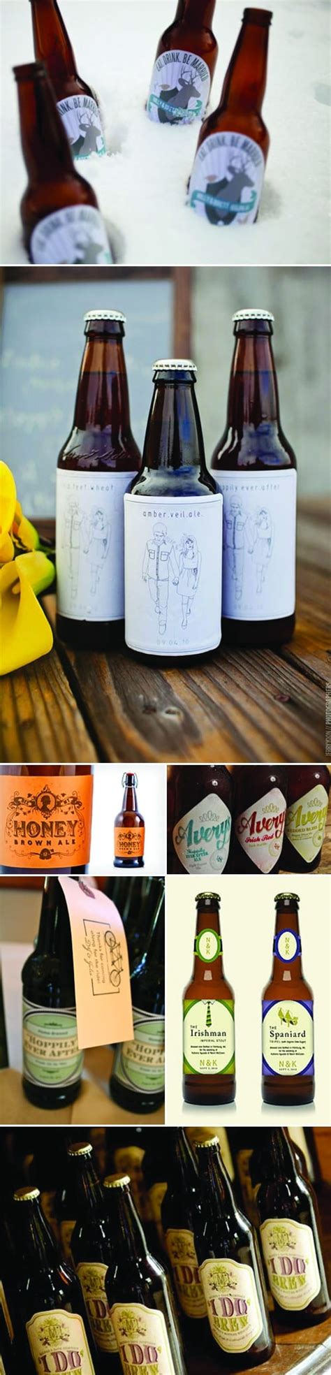 Custom Beer Labels for Your Summer Wedding