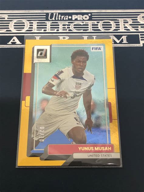 Yahoo オークション 2022 23 panini Donruss Soccer FIFA Yunus Musa