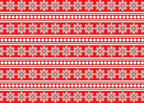 Premium Vector Christmas Seamless Fabric Pattern With Snowflakes