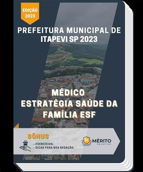 Apostila Médico Estratégia Saúde Da Família Esf Prefeitura De Itapevi