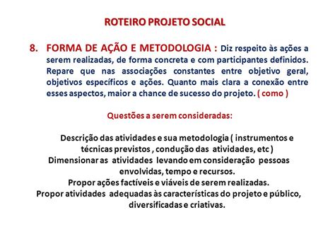 Exemplo De Justificativa De Projeto Social Novo Exemplo