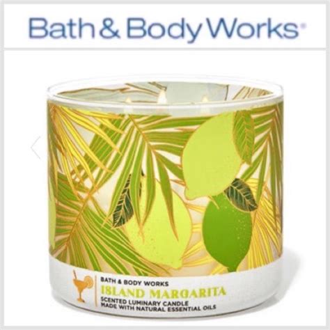 Bath Body Works Accents Bath Body Works Island Margarita 3 Wick