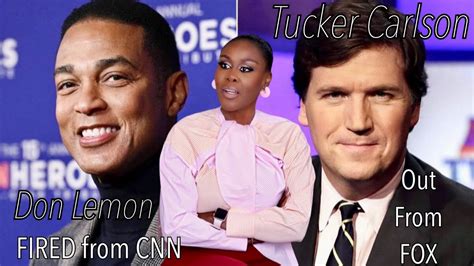 📺🎙️don Lemon Fired From Cnn Tucker Carlson Fired From Fox Phew 😅