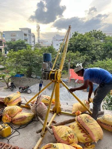 3 HP Mini Construction Lift At 70000 Construction Lift In Hyderabad