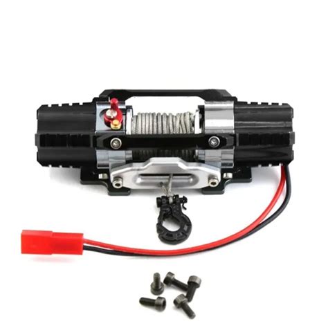 X Dual Motor Metall Simulierte Winde F R Rc Raupenraupe Auto