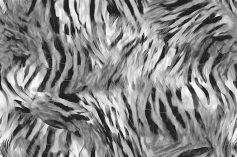 Premium Photo Closeup View Of A Zebras Black And White Striped Fur