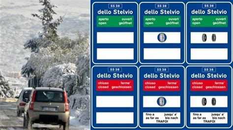 Strade di montagna, ecco i sei cartelli da riconoscere