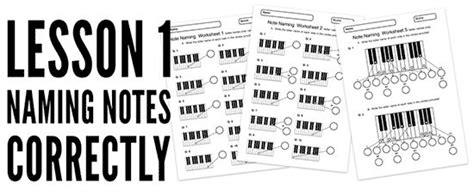 Music Note Naming Worksheet Staff Practice Naming Identifica