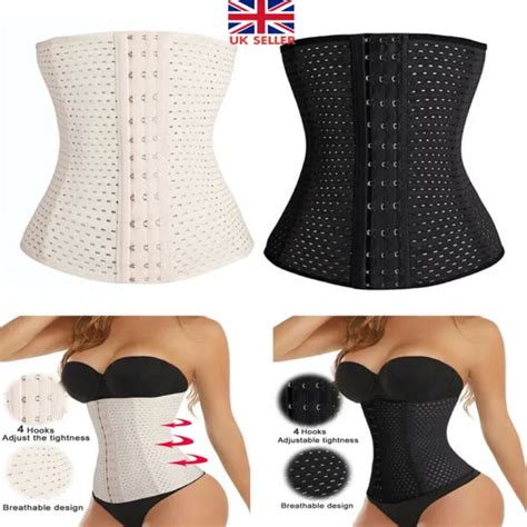 WOMEN WAIST TRAINER Body Shaper Tummy Control Girdle Belt Slim Belly