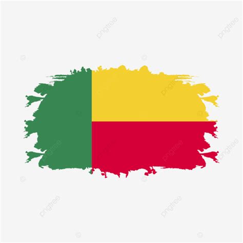 Imagens Hd De Design De Fundo Transparente Da Bandeira Do Benin Png