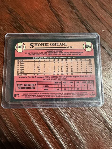 2024 Topps Series 2 1989 SILVER PACK MOJO REFRACTOR SP Shohei Ohtani EBay