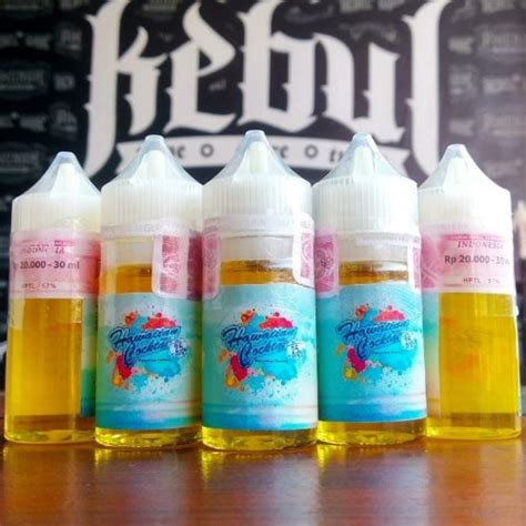 Jual Liquid Salt Nic Hawaiian Cocktail Bercukai Di Lapak Kebul Vape