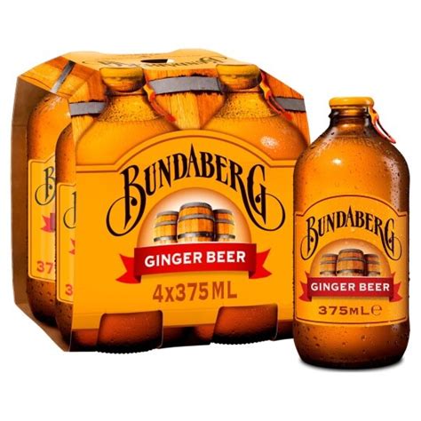 Bundaberg Ginger Beer 4 X 375ml Tesco Groceries