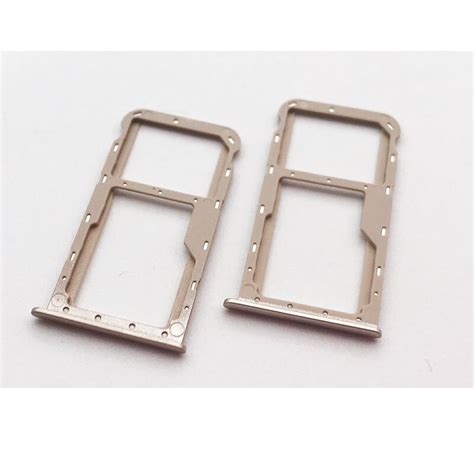 10 Pcslot New For Huawei Honor 7x Sim Card Reader Tray Socket Slot Holder Replacement In Mobile