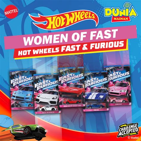 Hot Wheels R Pido Y Furioso Mujeres De Fast Honda S Mazda Rx