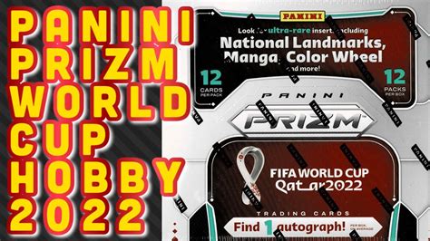 SOCCER PANINI PRIZM WORLD CUP HOBBY 2022 BOX BREAK YouTube