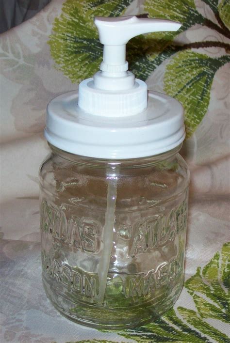 Mason Jar Soap ~ Lotion ~ Hand Sanitizer Dispenser