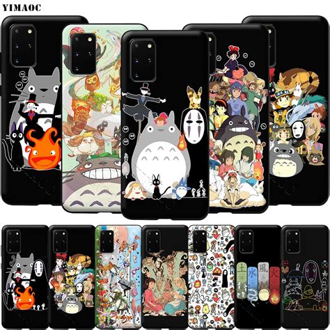 YIMAOC Studio Ghibli Totoro Capa De Silicone Macio Para Samsung Galaxy