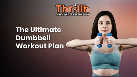 Get Fit at Home: Dumbbell Workout Plan for Strength and Tone