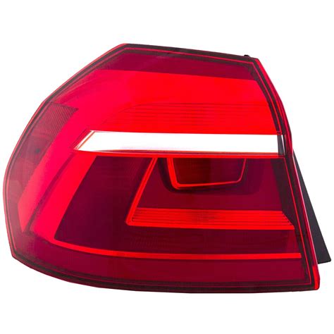 Volkswagen Passat 2018 2019 Outer Tail Light Left Driver 116