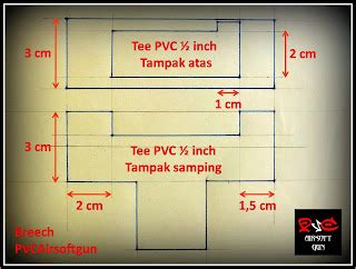 Pvc Airsoft Gun Membuat Senapan Mainan Spring Pneumatic Pcp