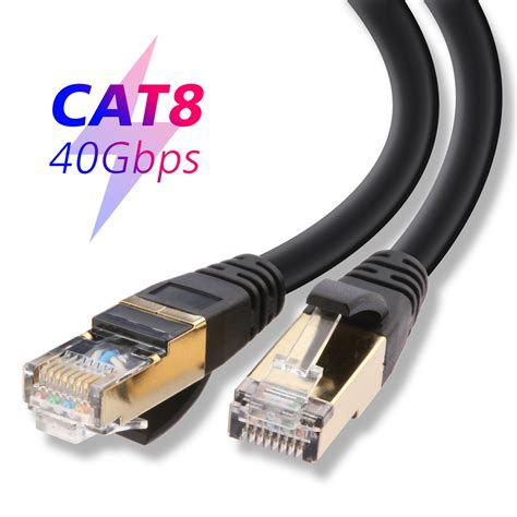 Cat 8 Cat 7 Cat 6 Cat5e Ethernet Cable 2m 3m 10m 15m 20m 23m 30m Lot Ebay