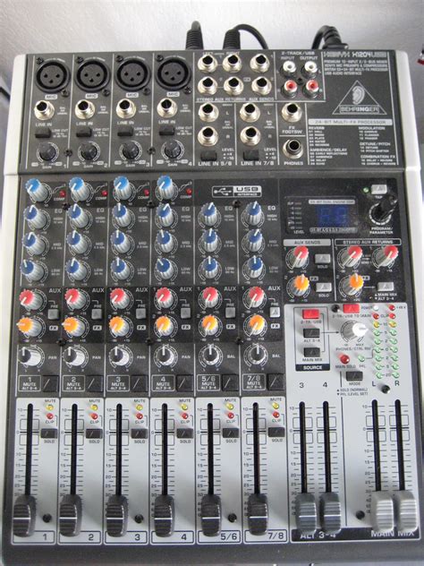 Audio Issue And Setting-up A Behringer Audio Mixer