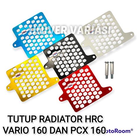 Jual Cover Tutup Radiator Vario Pcx Cover Radiator Hrc Vario