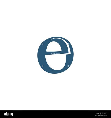 Initial Letter Eo Or Oe Logo Vector Design Template Stock Vector Image