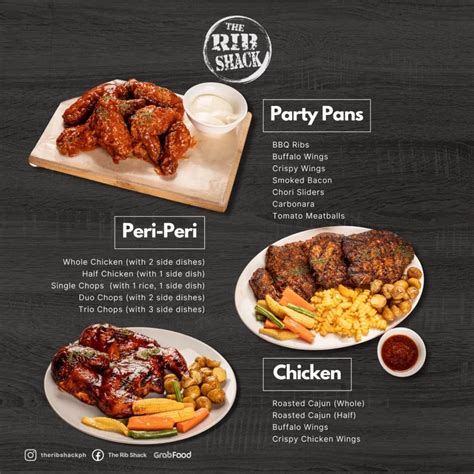 Rib Shack Philippines Menu Prices Updated 2024