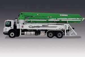 Mobile Truck Mounted Concrete Pump S 52 Sx Schwing Gmbh For