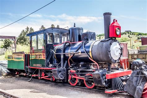 0-4-4-0 Steam Locomotive at Cripple Creek & Victor Railroad (Colorado ...