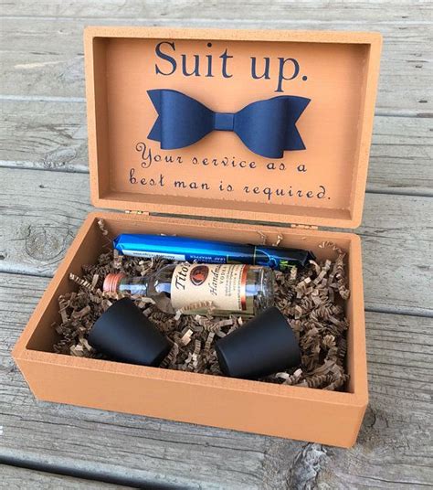 Best Man Groomsmen Gift Box Best Man Box Groomsman Box Bridal Party