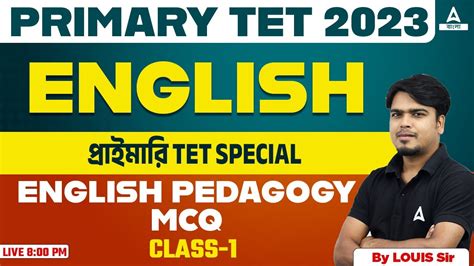 Tet English Pedagogy Mcq Part Adda Bengali