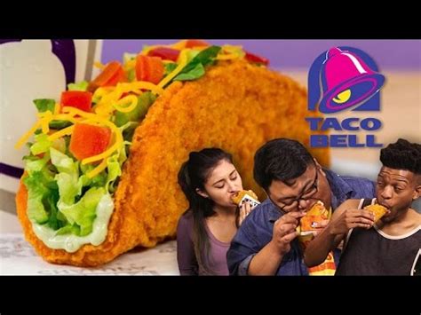 Eating The Taco Bell Naked Chicken Chalupa YouTube