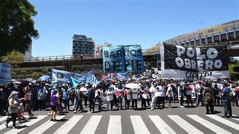 Organizaciones piqueteras de izquierda se movilizarán a Plaza de Mayo