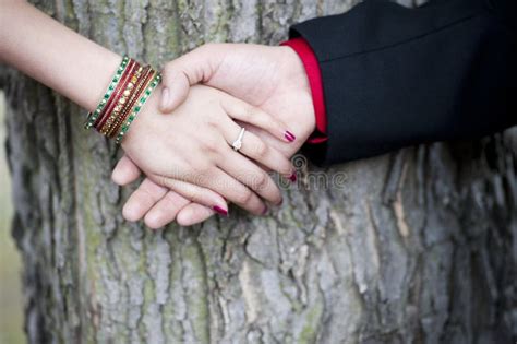 Indian Couple Engagement Hands Stock Photo Image Of Male Hands 50872308