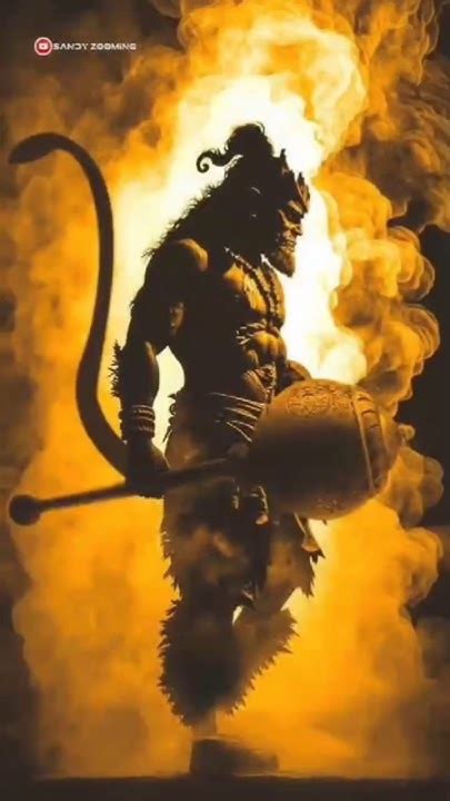 Power Of Hanuman Ji Status 🚩jaybajranbali 4k Screen 💪 Jaybajrangbali Hanuman Youtube